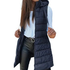 2025 Autumn Winter Women Parka Down Cotton Jackets Casual Thick Warm Hooded Coat Zippers Loose Female Outwear Jacket parkas