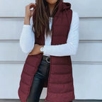 2025 Autumn Winter Women Parka Down Cotton Jackets Casual Thick Warm Hooded Coat Zippers Loose Female Outwear Jacket parkas