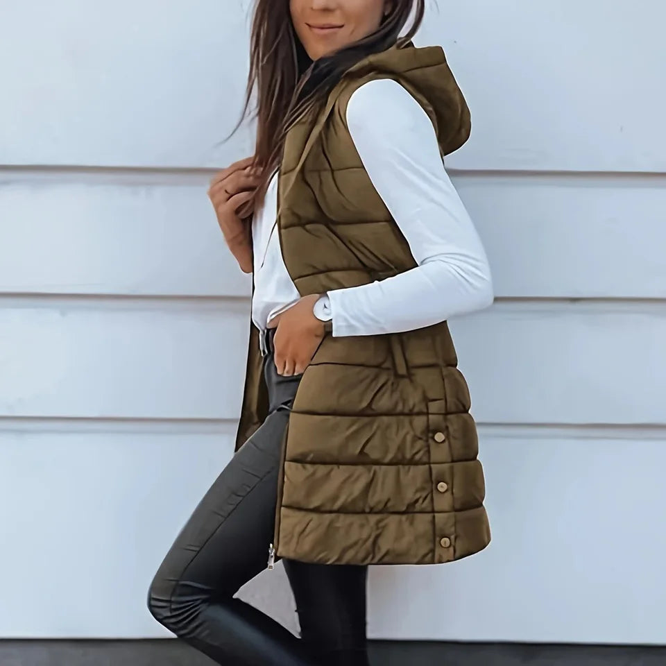2025 Autumn Winter Women Parka Down Cotton Jackets Casual Thick Warm Hooded Coat Zippers Loose Female Outwear Jacket parkas
