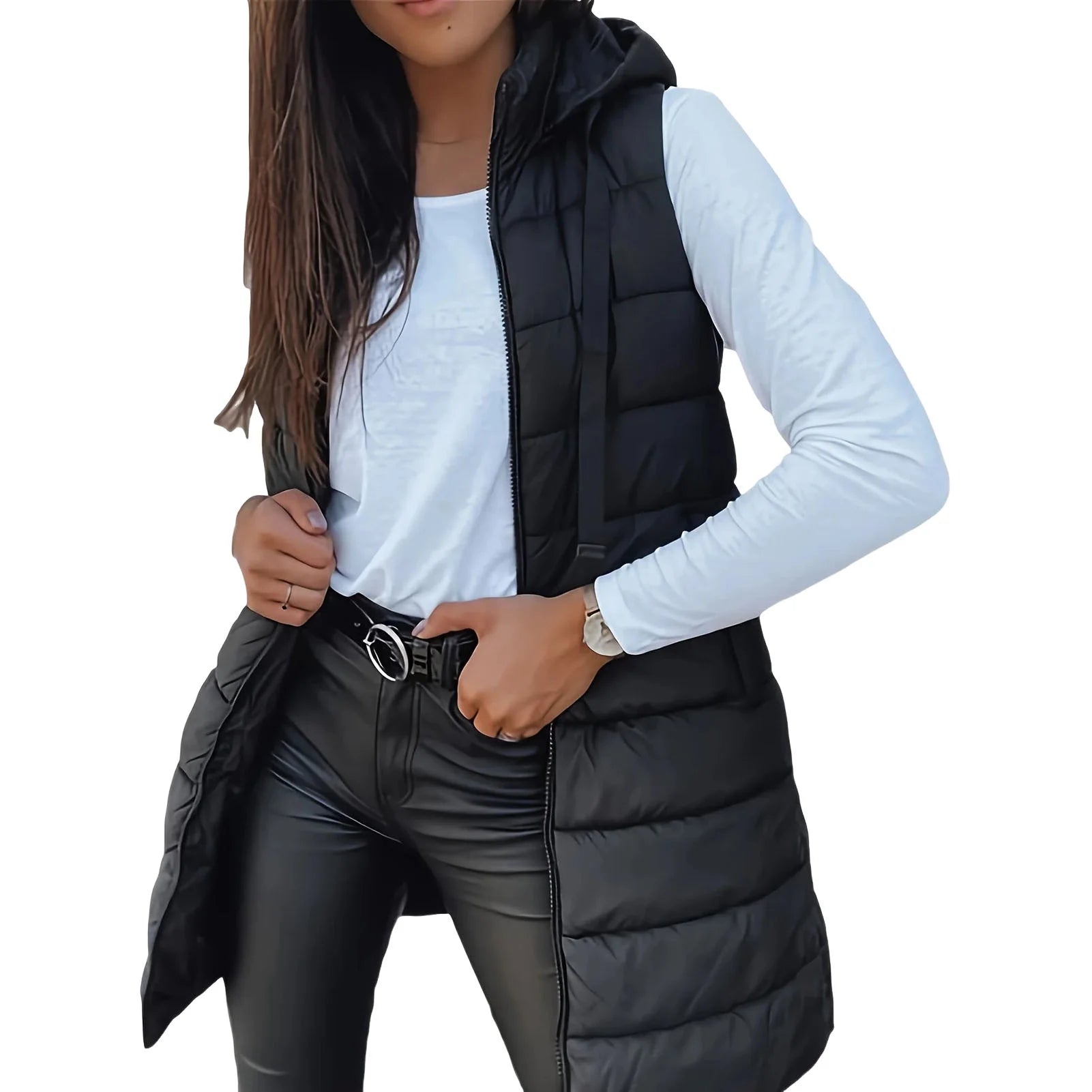 2025 Autumn Winter Women Parka Down Cotton Jackets Casual Thick Warm Hooded Coat Zippers Loose Female Outwear Jacket parkas